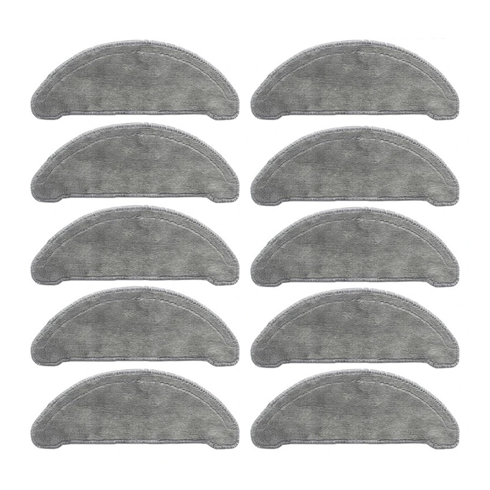 Lmrxofe 10Pcs Mop Robot Vacuum Mop Holder,Compatible For Roidmi,Eve Plus Sweeping Mop Bracket Vacuum Cleaner Replacement