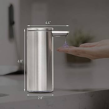 シンプルヒューマン センサーポンプ 9オンス 真鍮 Amazon.com: simplehuman 9 oz. Touch-Free Automatic