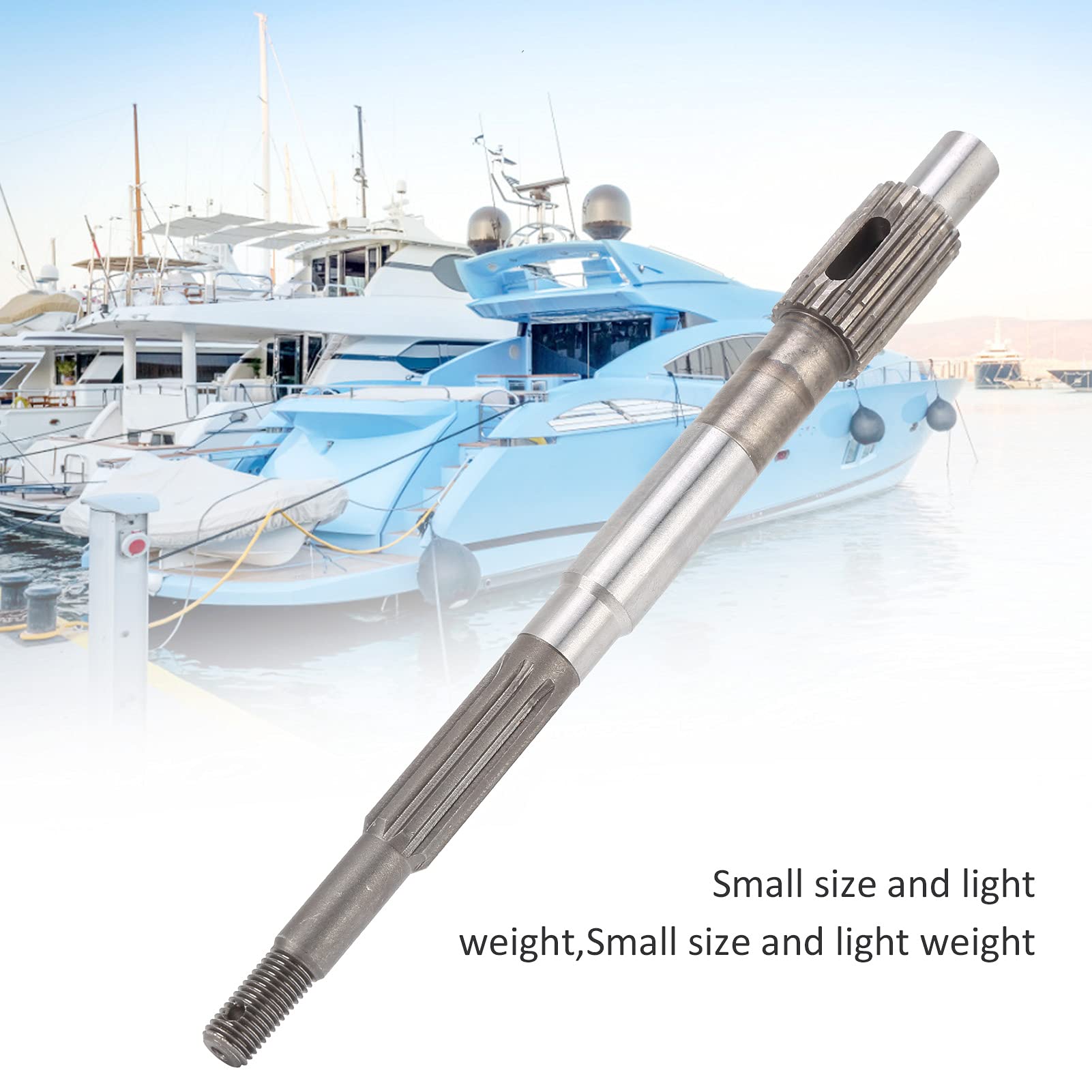 Amazon.co.jp: ボート船外機プロペラシャフト、軽量ステンレス鋼T15船