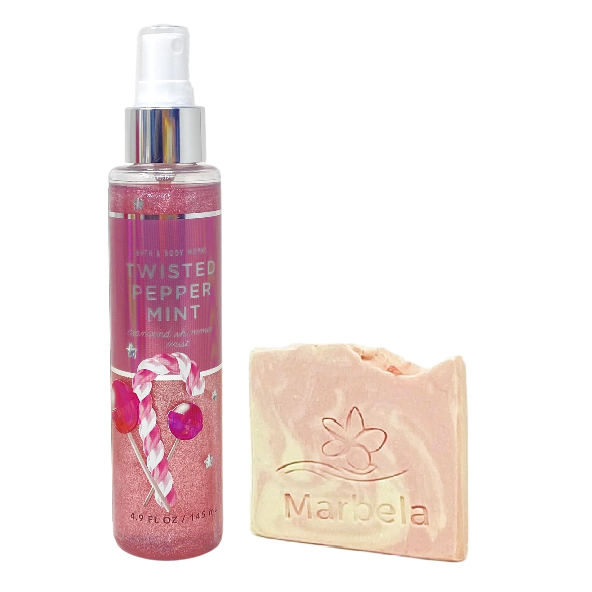Amazon.com : Bath & Body Works Twisted Peppermint Diamond Shimmer
