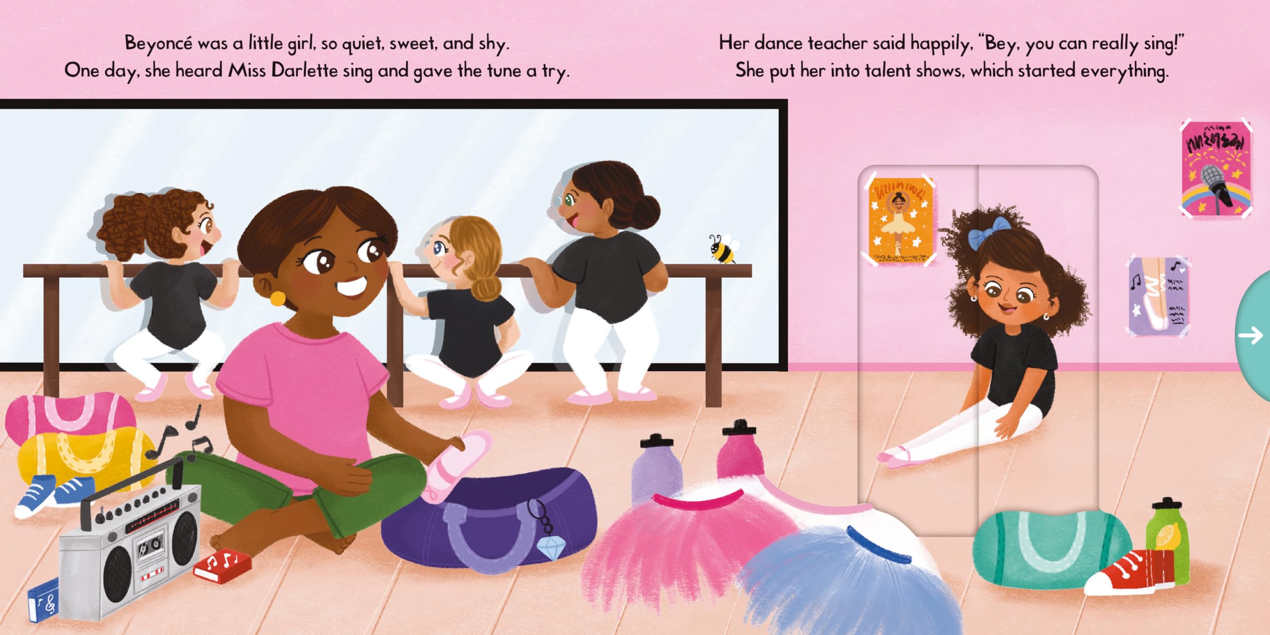 Little Superstars: Beyoncé: A Push, Pull, Slide Book