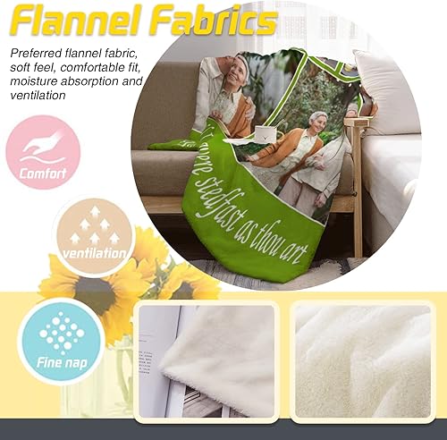 Vista 91 de Manta personalizada con texto fotográfico, manta de imagen personalizada para bebé, madre, padre, adultos, amigos, amantes, regalo personalizado