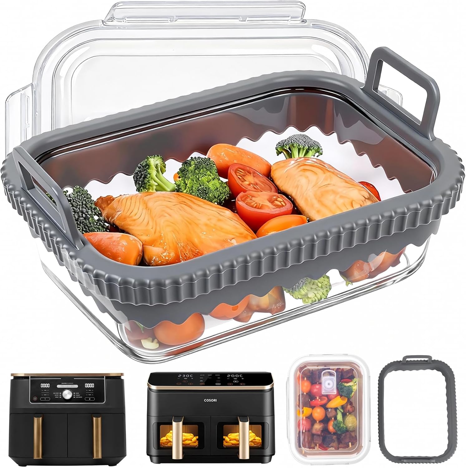 Airfryer-accessoires voor Ninja AF400EU AF451EU AF500EU