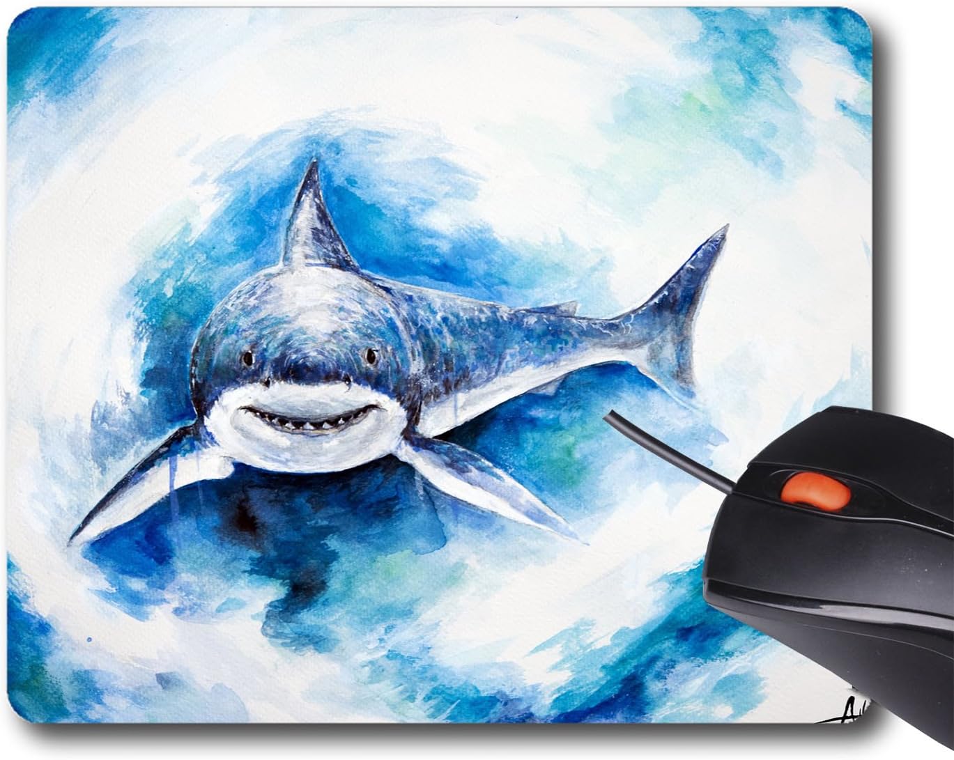AOFFLY Marc Allante - Signal 8 - Non-Slip Rubber Mousepad Gaming Mouse Pad