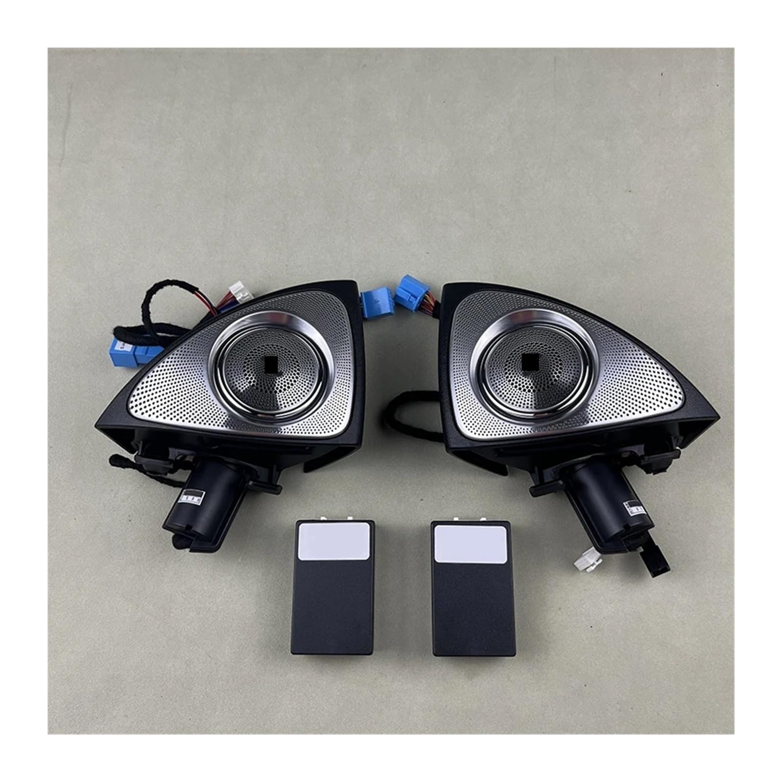 7/64 Colours LED Air Vent Rotary Treble Compatible with Mercedes Benz S-Class W222 S350 S450L S500 S560 2014-2020 RGB Interior Ambient Light(7 Colors,Rotary Treble)