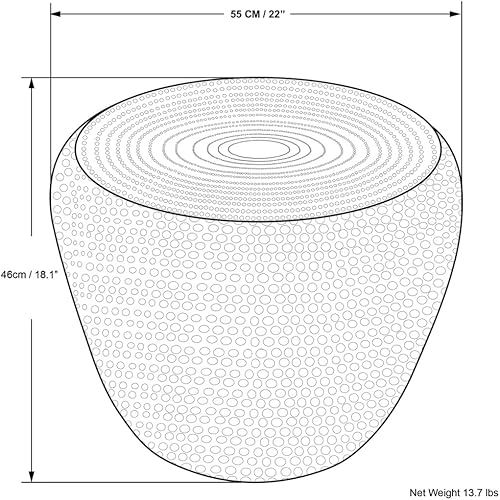 Miniatura 22 de SIMPLIHOME Preston - Mesa auxiliar de metal industrial moderna de 22 pulgadas de ancho en cobre antiguo, totalmente montada para la sala de estar y