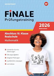 FiNALE Prüfungstraining Abschluss 10. Klasse Realschule Niedersachsen: Mathematik 2026 Arbeitsbuch mit Lösungsheft und Lernvideos