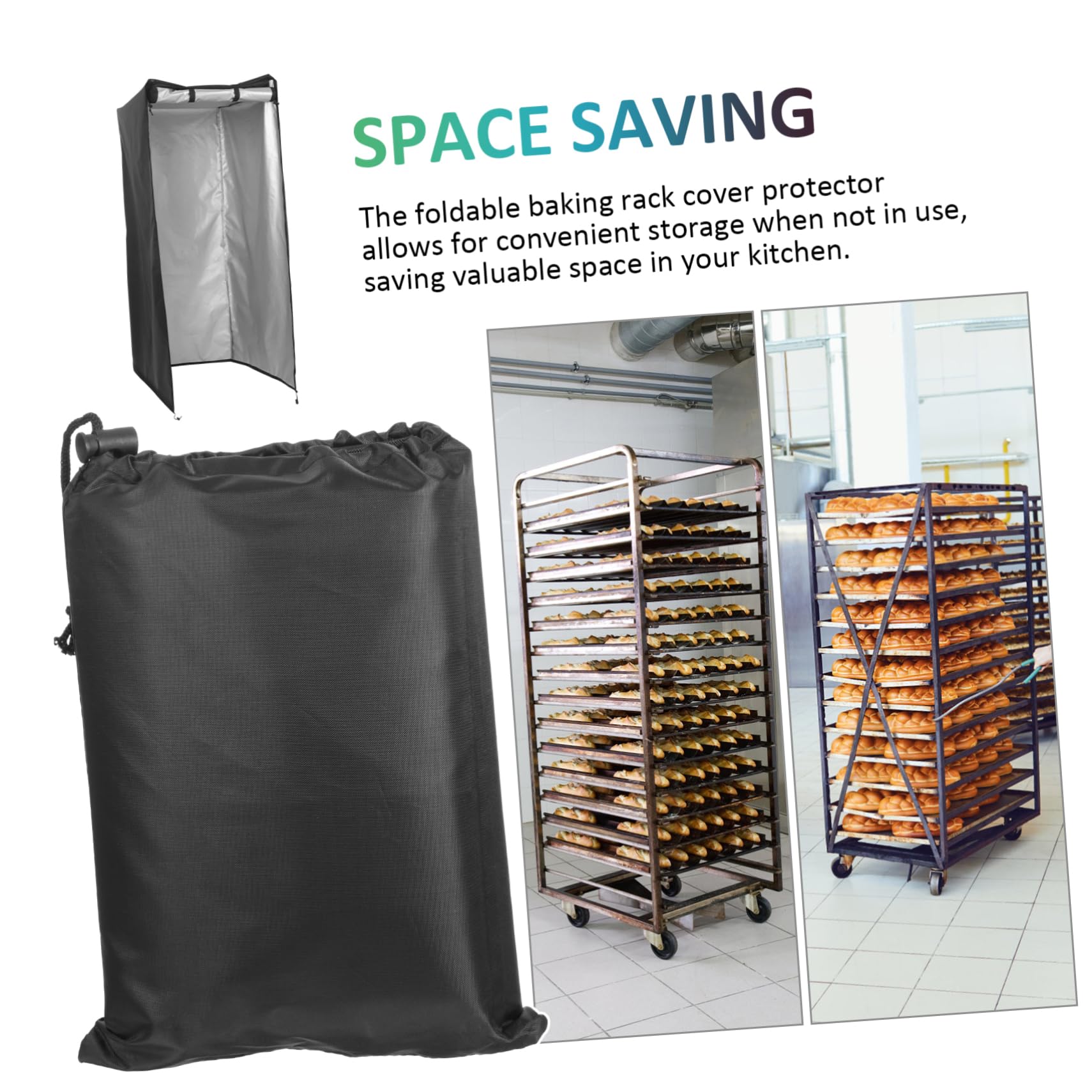 Copertura Per Carrello Da Forno Oxford Protezione Per Teglie Da Forno e Panetti Design Elegante e Funzionale Misure Adatta Per Cucine e Pasticcerie