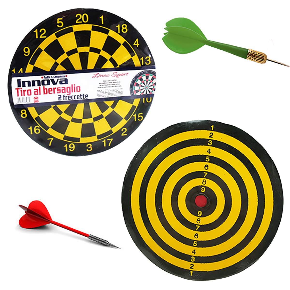 BLISTER ENVELOPE DART GAME DARK PLAY GIFT IDEA