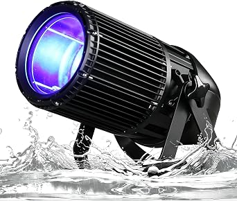 IP65 260W RGBW COB LED Stage Wash Light with Zoom Waterproof Spotlight Par Light for Outdoor/Indoor Event