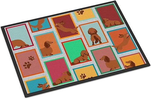 Vista 661 de Caroline's Treasures MLM1087MAT - Felpudo de perro de montaña bernés de 18 x 27 pulgadas, para interiores y exteriores, para entrada, Bernese