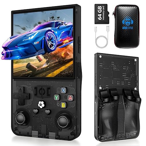 2025 New Upgrade R36MAX Retro Handheld Game Console , 4.0