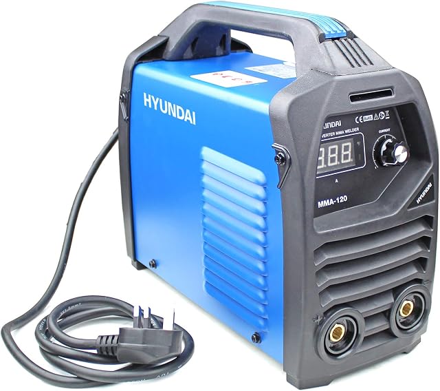 Hyundai 120Amp MMA/ARC Inverter Welder, 230V Single Phase with 2 Year Warranty