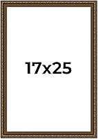 Vista 19 de Marco de fotos completo de madera dorada envejecida de 16 x 20 pulgadas con plexiglás acrílico UV, parte trasera de tablero de espuma y accesorios