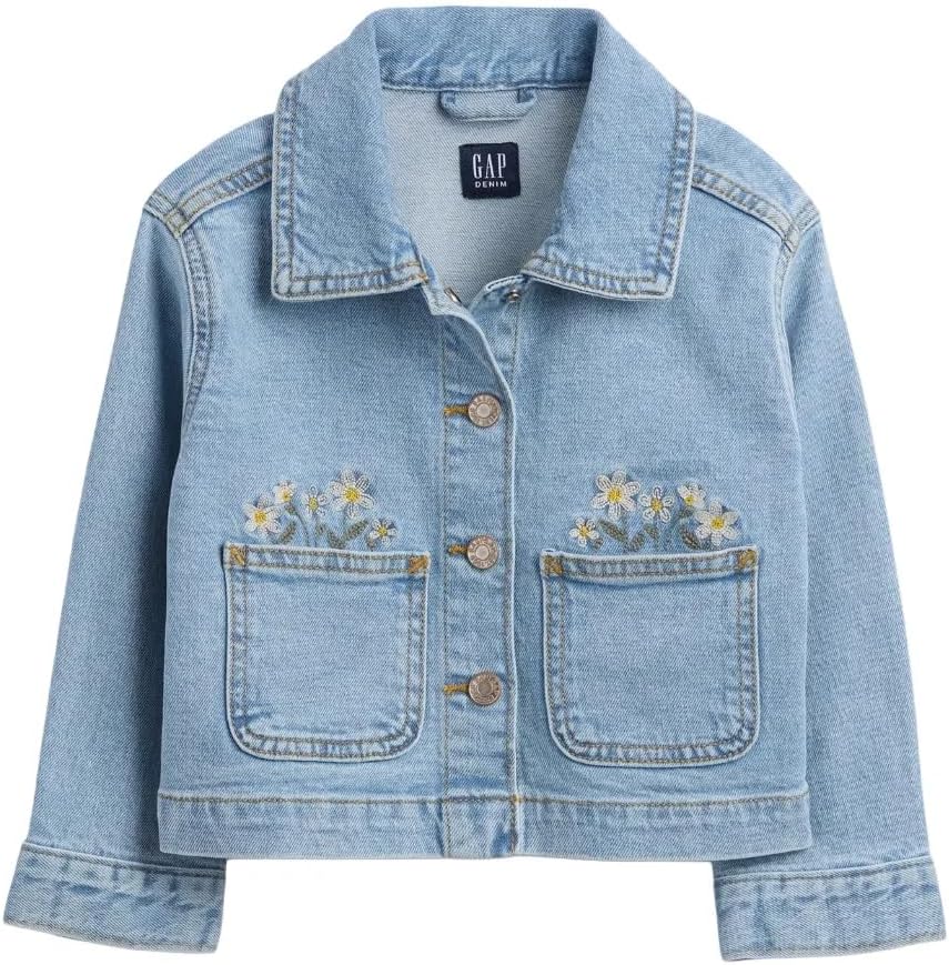 GAP Baby Girls' Novelty Denim Jacket