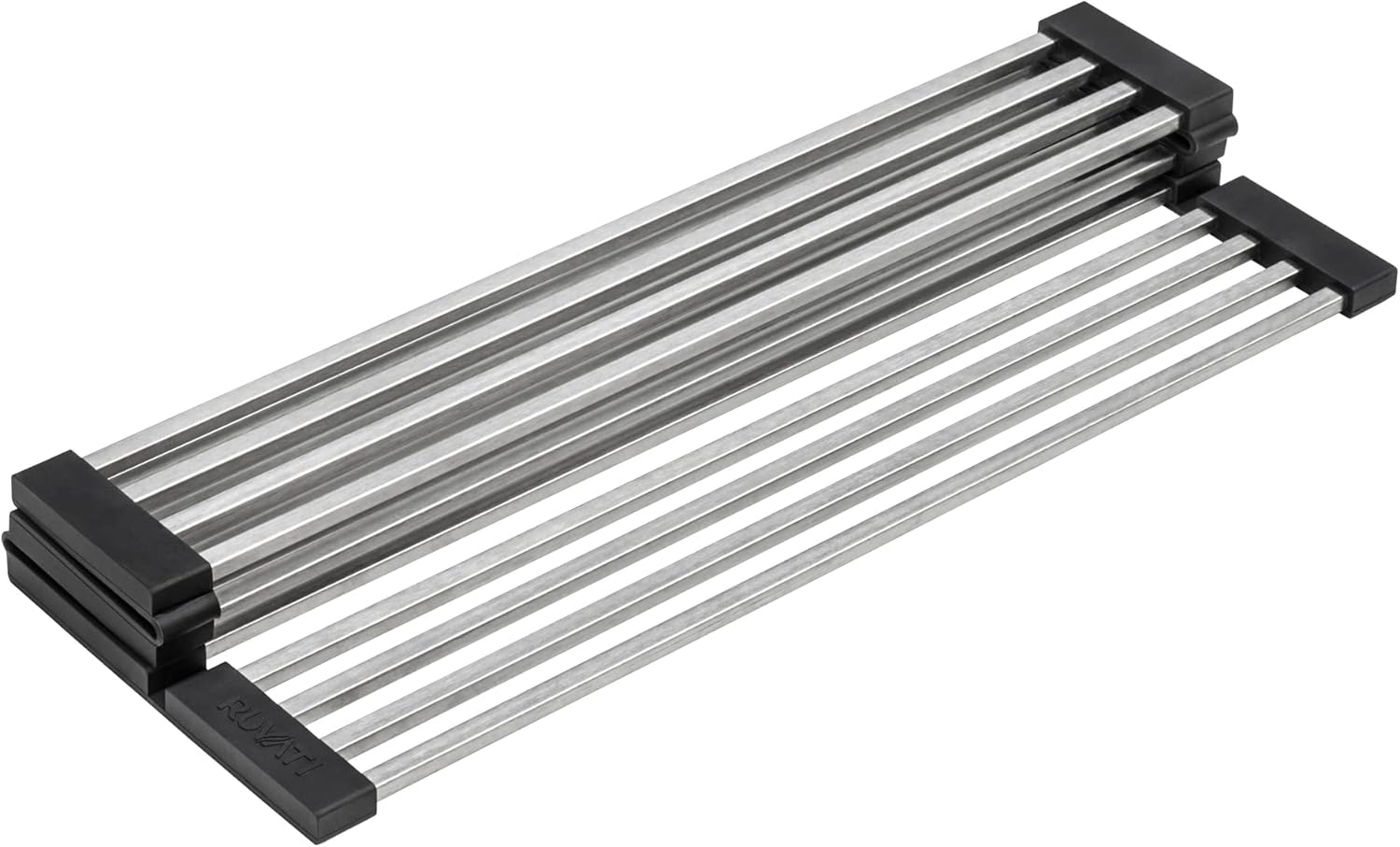 Ruvati Stainless Steel Foldable Drying Rack Replacement for RVG1533 Farmhouse Workstation Sink - RVA1393