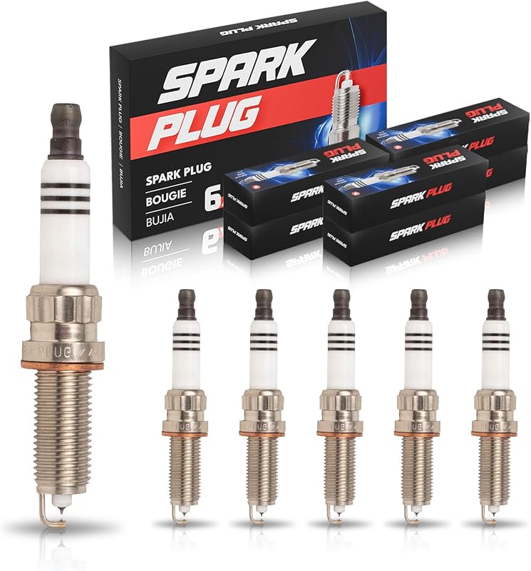 Velas de ignição ENA Iridium Platinum para Mercedes-Benz V6 – Referência ZR6SII3320 – Kit com 6 unidades
