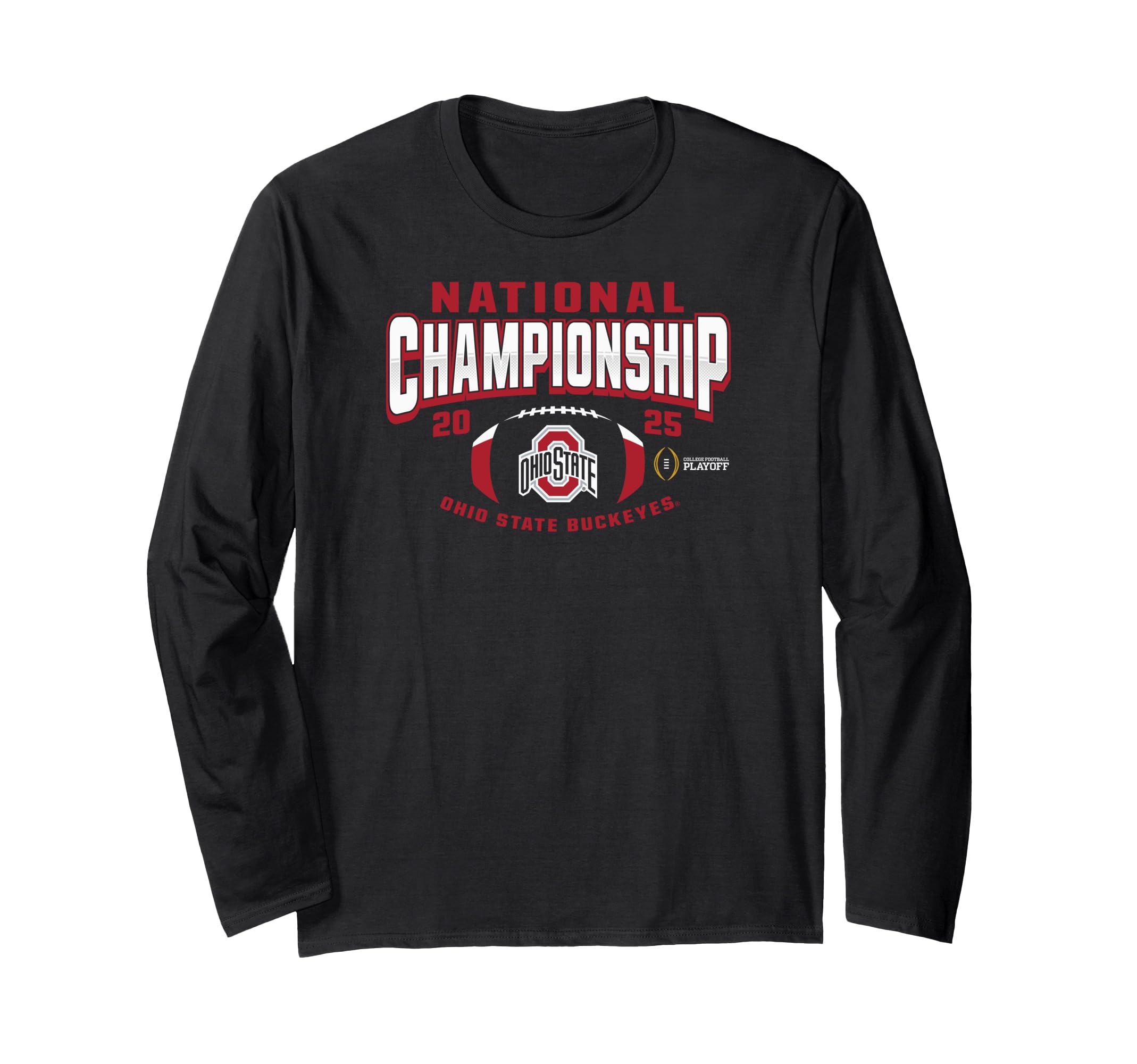 Ohio State Buckeyes National Championship 2025 Football Long Sleeve T-Shirt
