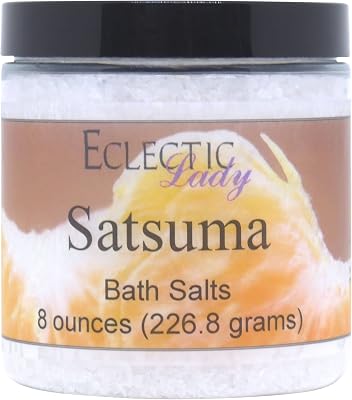 Satsuma Bath Salts by Eclectic Lady, 8 ounces