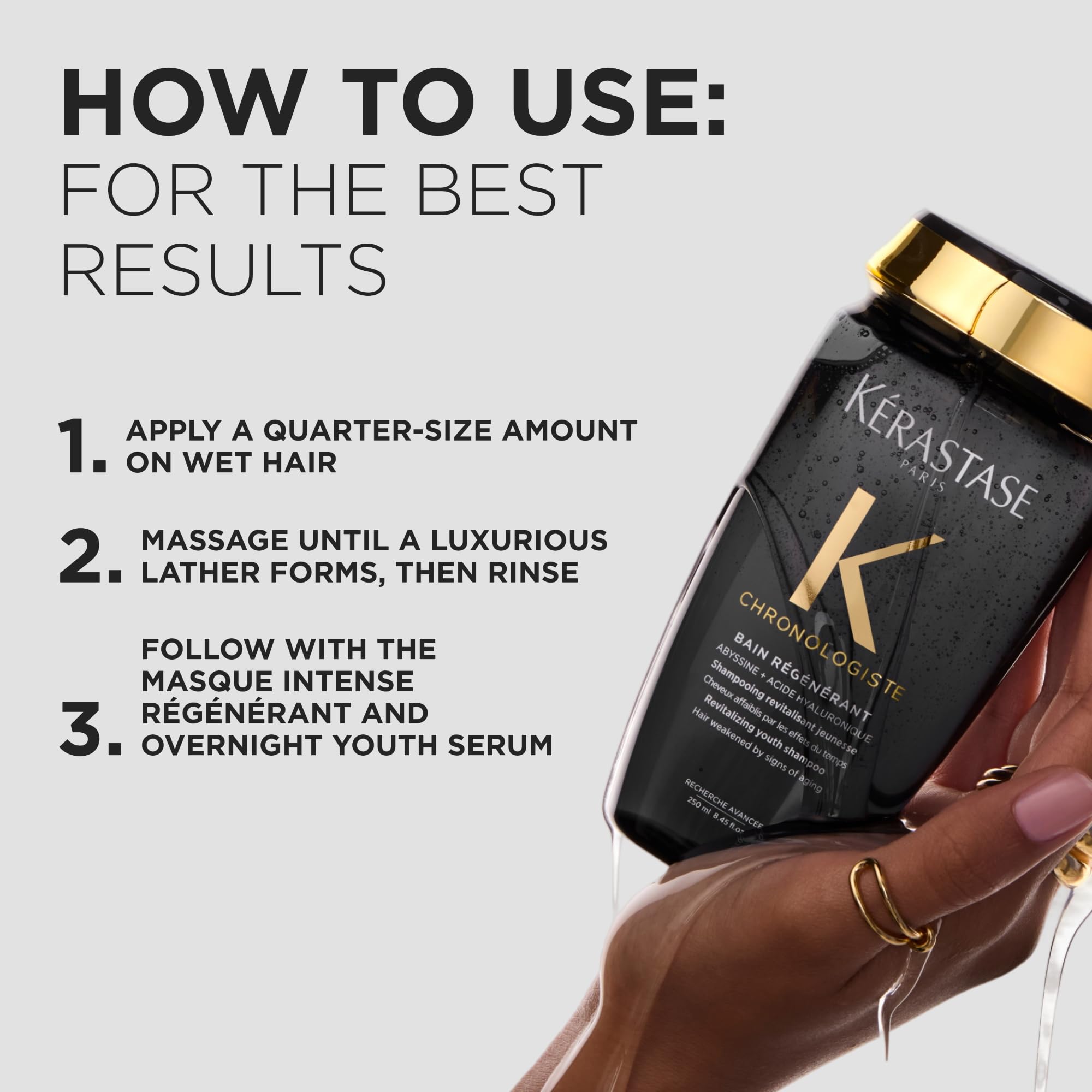 KÉRASTASE Chronologiste Bain Regenerant Şampuan 250 ML YENİ