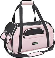 Vista 10 de JESPET Transportín Suave para Mascotas para Perros Pequeños, Gatos, Cachorros, Transportadores de Gatos Aprobados por Aerolíneas, Transportador