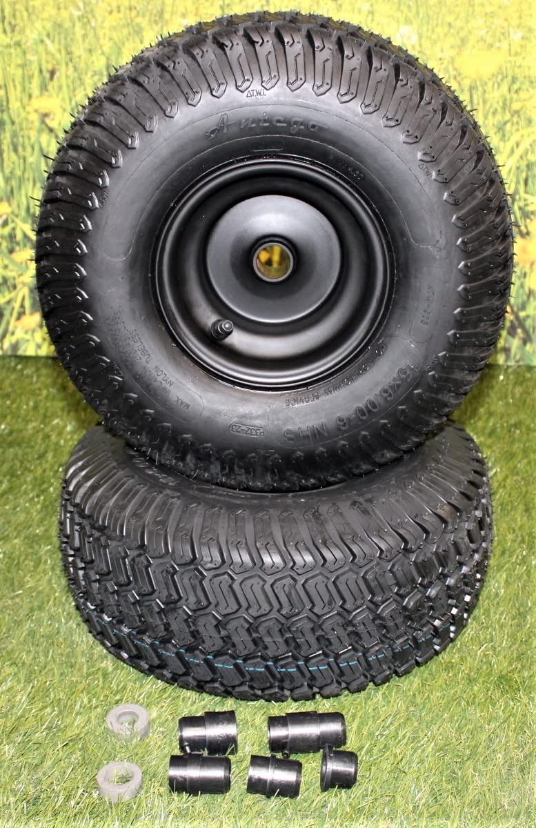 Aazon.co: Antego Tire & Wheel 15x6.00-6 Sei-Pneuatic Tire & Wheel - Foto 11