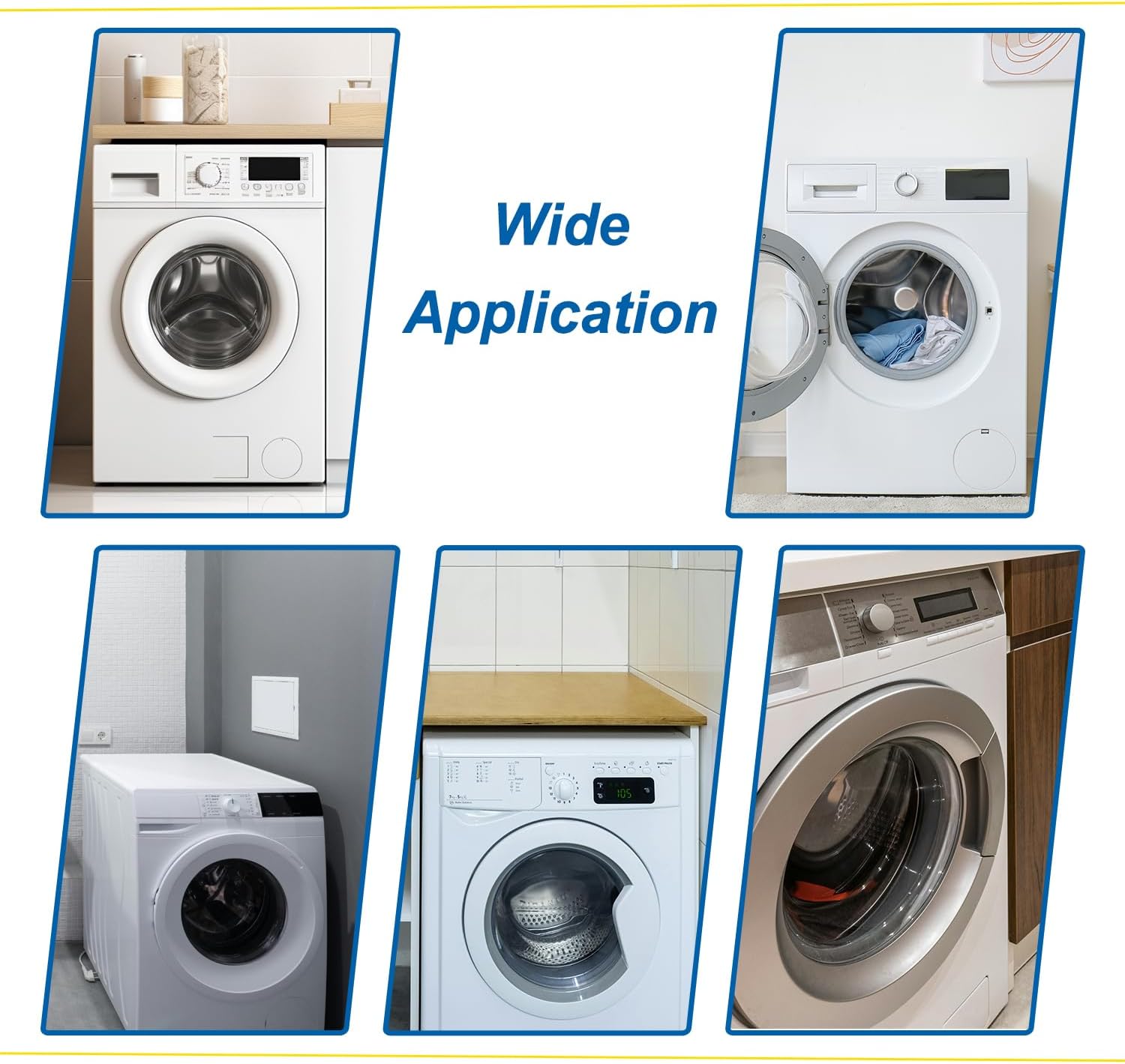Washing Machine Outlet Box with Center Drain, 1/2" Crimp Pex F1807 Inlet x 3/4" MHT Outlet Connection with Hot and Cold 1/4-turn Shut-off Ball Valve