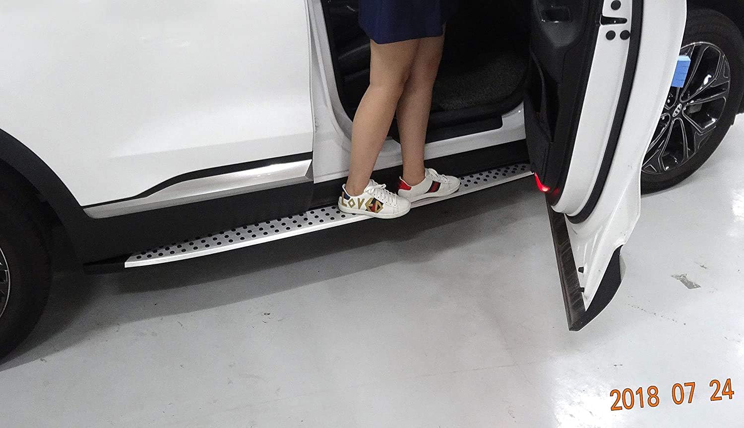 Running Boards Fit for Hyundai Santa Fe 2019-2024 Protector Side Step Nerf Bar