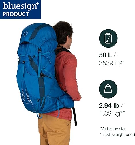 Miniatura 2 de Osprey Exos 58 Mochila ultraligera para hombre