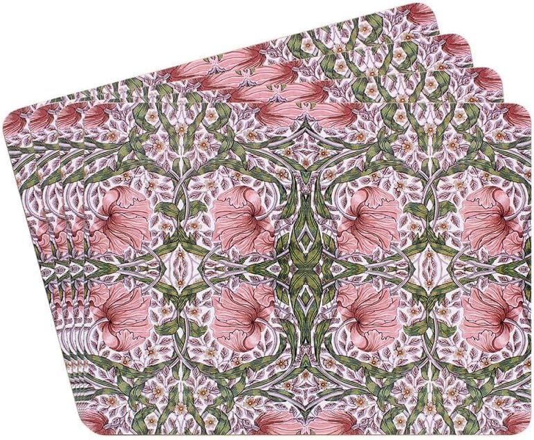 Placemats Set Of 4 For Dining | Ideal Kitchen Non Slip Washable