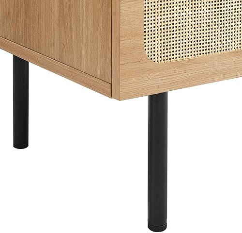 Miniatura 7 de Modway Chaucer - Aparador moderno de madera de grano de madera en roble