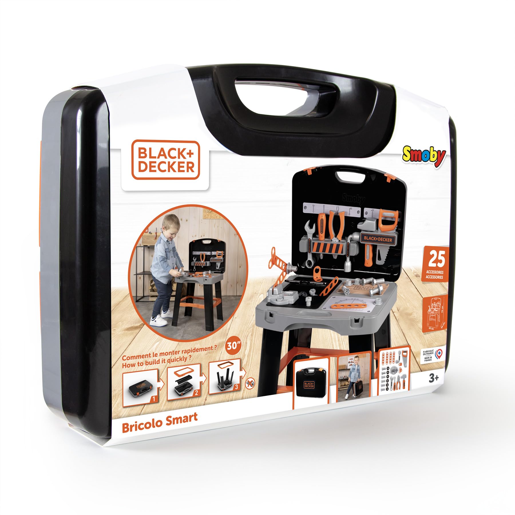 Smoby 7600360734 B+D Warsztat Bricolo smart