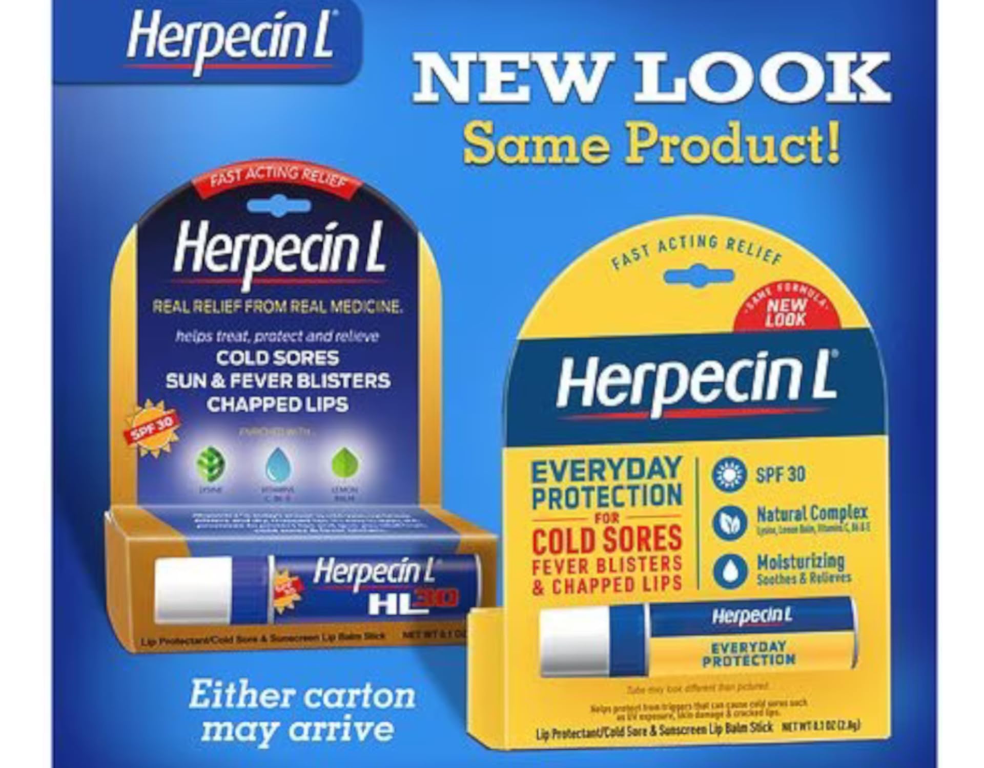 Herpecin L Lip Protectant SPF 30 0.10 oz (Pack of 6)