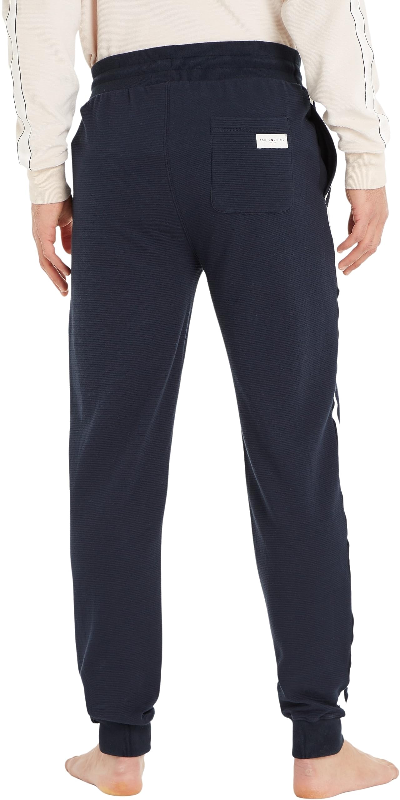 Tommy Hilfiger Hombre Pantalón de Chándal Algodón