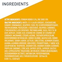 Vista 10 de CeraVe Protector solar mineral hidratante SPF 30 con tinte transparente, protector solar mineral tintado con óxido de zinc y dióxido de titanio, se