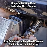 Vista 7 de Master Lock 1480DAT Stainless Steel Receiver Lock for 5/8 in. Receiver Hole