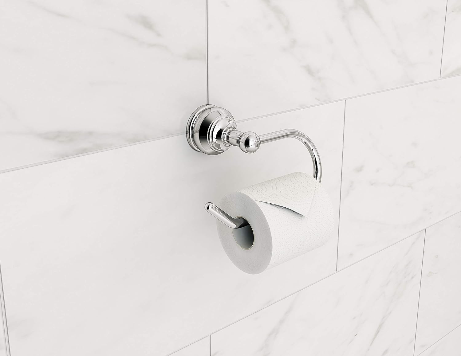 Symmons 473TP Allura Wall-Mounted Toilet Paper Holder in Polished Chrome