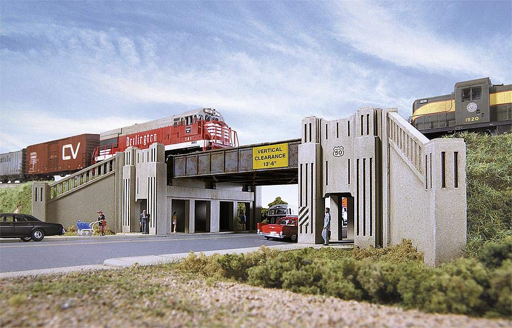 Walthers Cornerstone Series Kit HO Scale Art Deco Highway Underpass