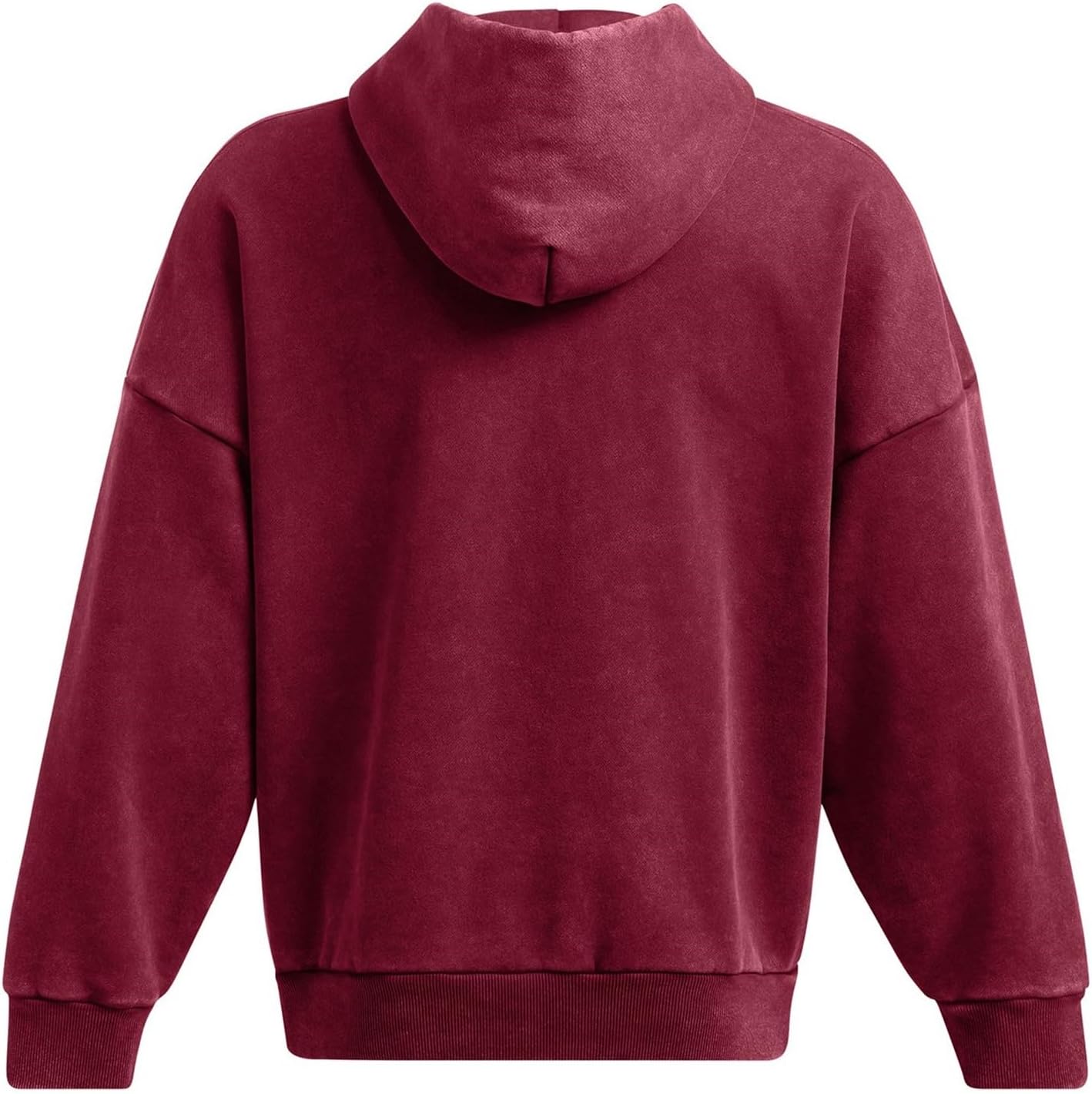 Oversized UA Icon Fleece Wash Hoodie for Men - Image 2