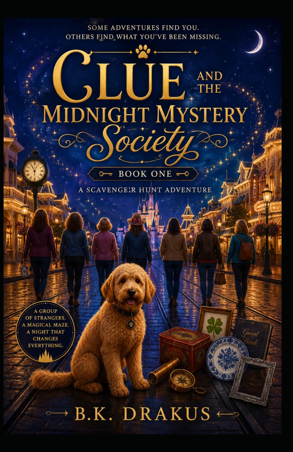 Clue and the Midnight Mystery Society: Book One: The Midnight Maze