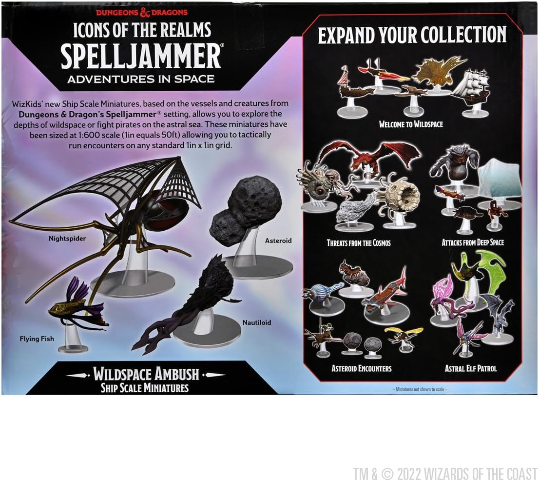 WizKids D&D Icons of The Realms: Ship Scale - Wildspace Ambush