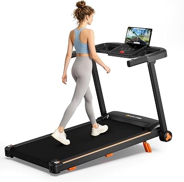 YUEJIQI Treadmill with Incline for Home Office