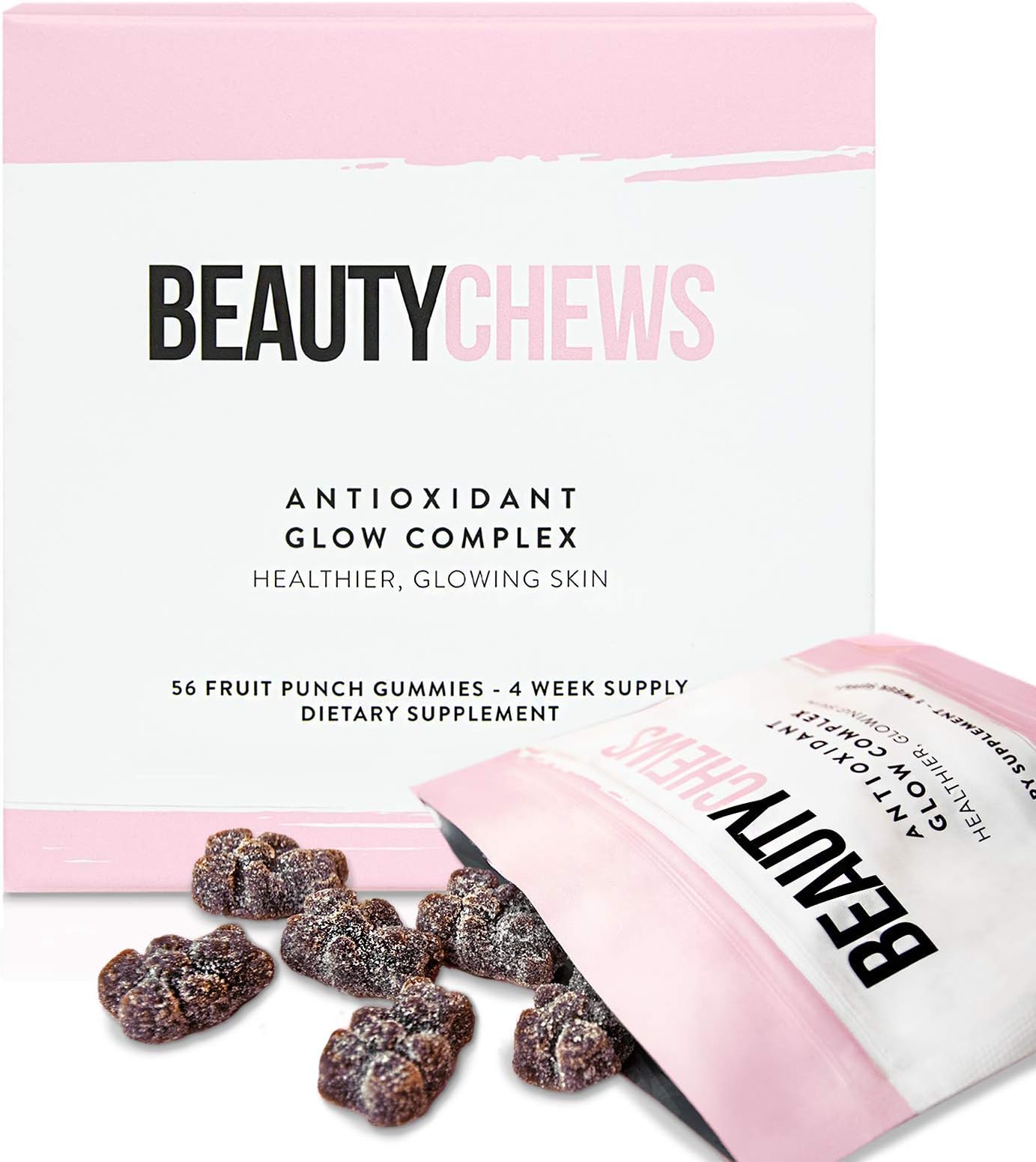 Astaxanthin and Vitamin E Gummies - Collagen Boosting Antioxidant Gummy Bear Supplement for Immune Support, Anti-Aging Skincare Vitamins for Glowing Skin and Hair