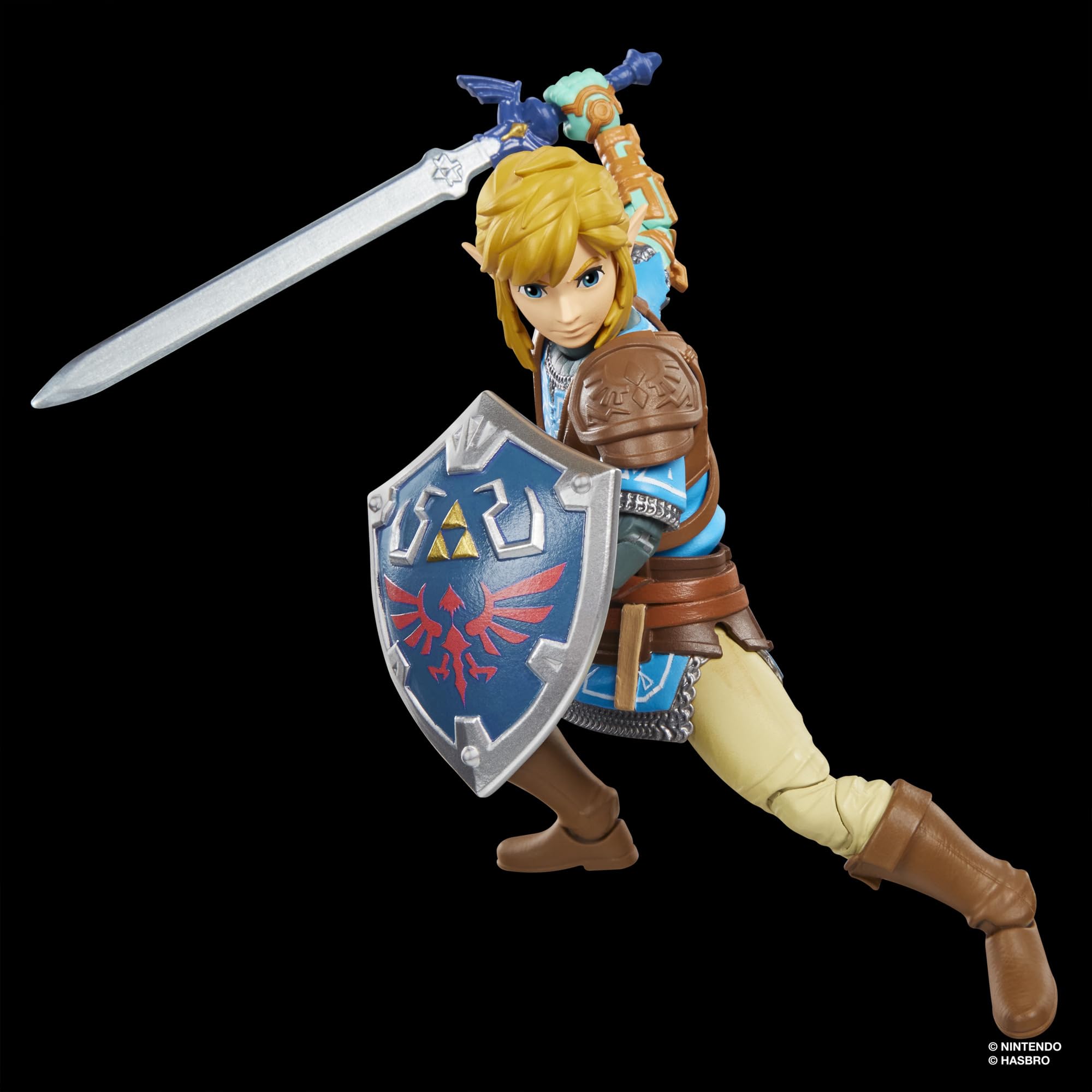 Hasbro The Legend of Zelda Héros d'Hyrule Link, Figurine de Collection Premium à l'échelle 15 cm, The Legend of Zelda: Tears of The Kingdom
