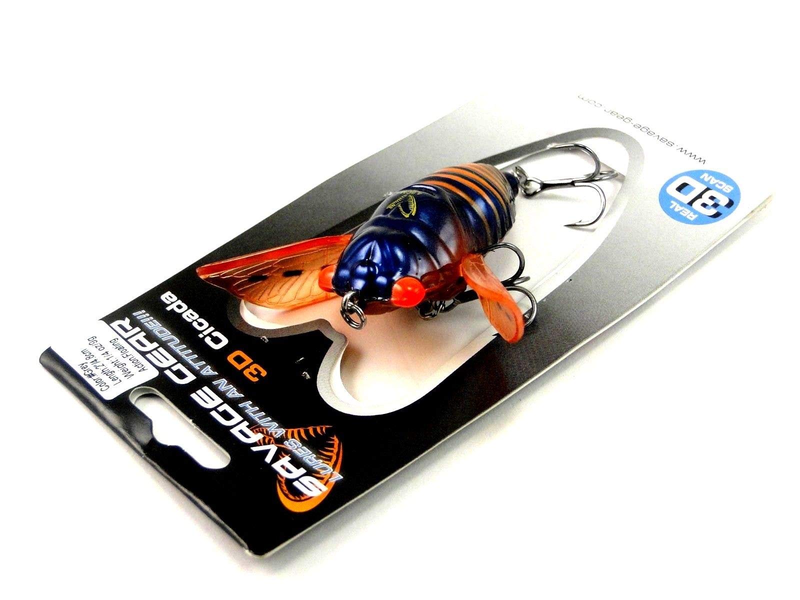 Savage Gear 3d Cicada Crawler Topwater Blue Brown Desertcart INDIA
