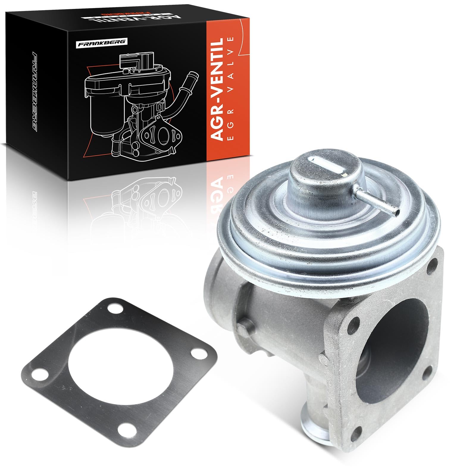 Frankberg Valvola EGR (valvola di ricircolo dei gas di scarico) | 11717804378, Compatibile con: Serie 3 E46, X5 E53, Serie 3 Cabrio E46, Serie 7 E65 E66 E67, Serie 3 Coupé E46, Serie 5 E39