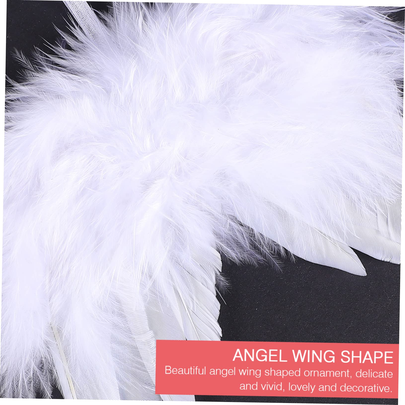 Decoración De Alas De Ángel Colgantes Navideños 24 Unidades Adornos para Árboles De Navidad