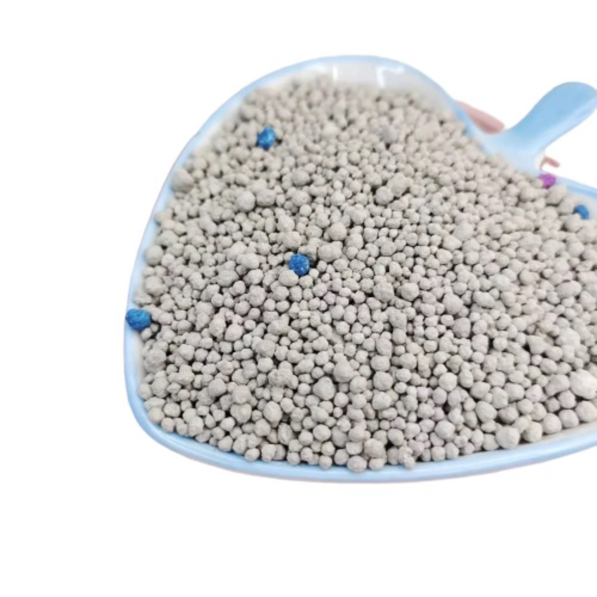 Royal Feline Premium clumping cat Litter | White Ball Shaped cat Litter | Bentonite scoopable cat Litter - 1 kg Pack