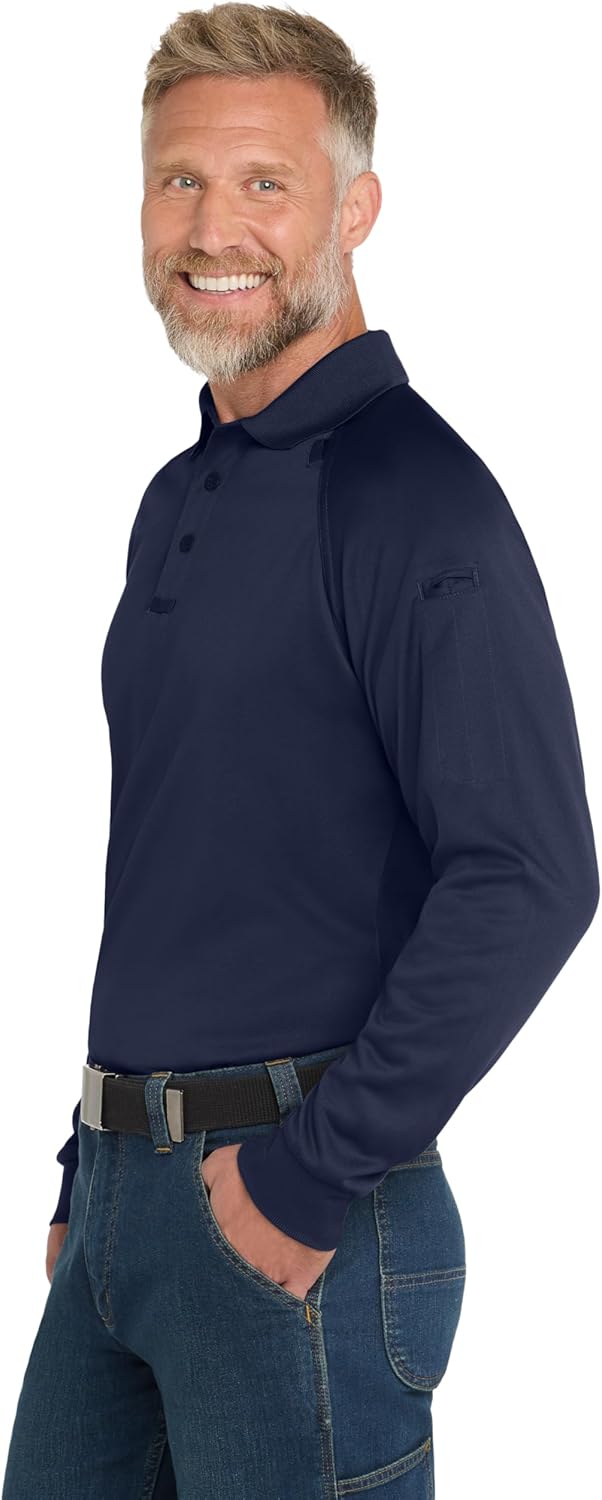 Cornerstone - Select Long Sleeve Snag-Proof Tactical Polo. CS410LS - Image 2