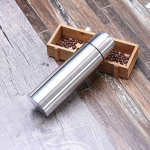 Vista 5 de CZDYUF - Frascos de vacío clásicos aislados de 33.8 fl oz de acero inoxidable portátil termo taza mi botella de agua térmica frascos taza de viaje